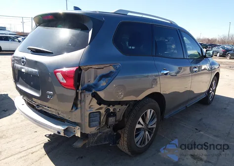 2020 Nissan Pathfinder Sv 4Wd из США, поврежденный, VIN 5N1DR2BMXLC580455